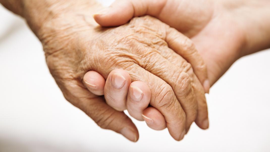 Palliative Care - Holding hand