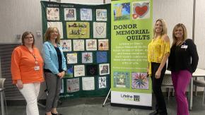 Lifeline of Ohio’s Donor Memorial Quilts
